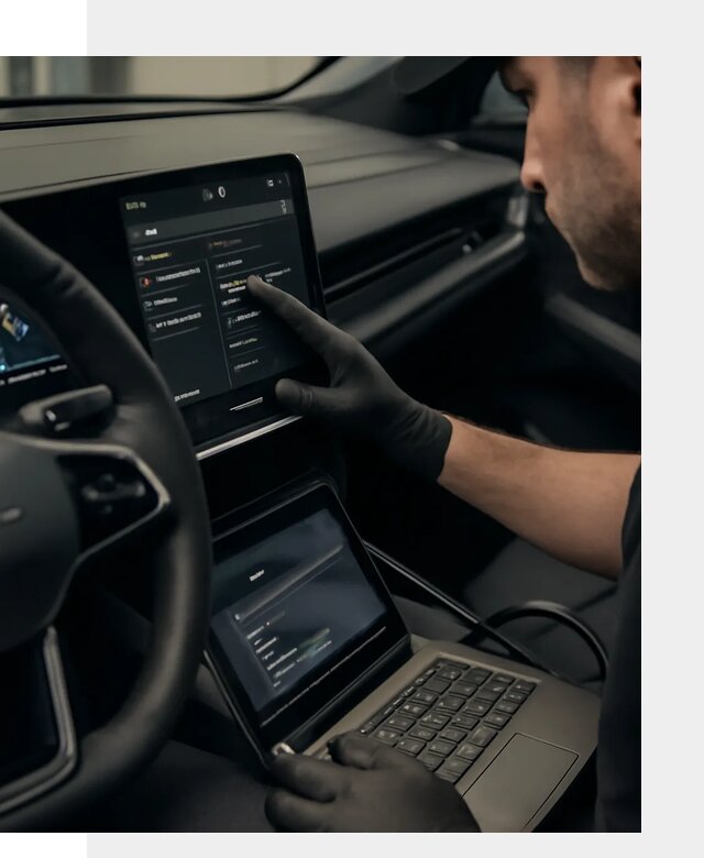 Русификация приборной панели Rising автомобиля в Ессентуках