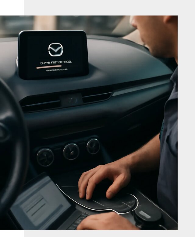 Установка приложений Mazda на мультимедийную систему в Ессентуках